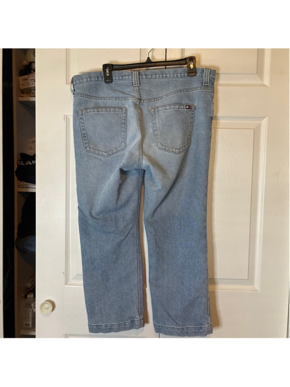 Women's Tommy Hilfiger Cropped Jeans Size 16 Blue - Picture 4 of 6